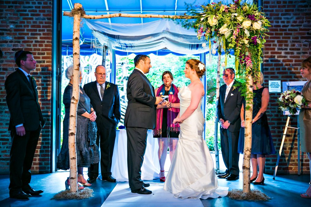 AVAM Jewish wedding ceremony chuppah