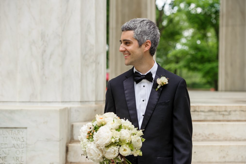 elegant DAR wedding in Washington DC